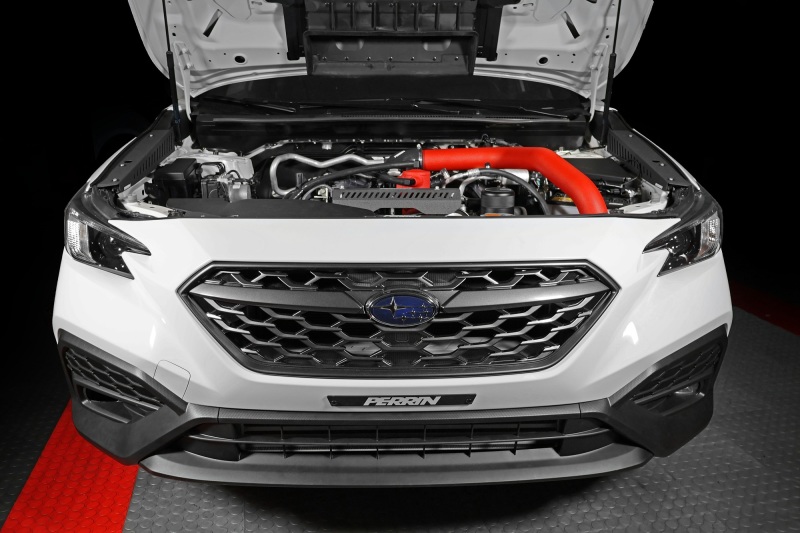 Subaru WRX Front Mount Intercooler - Perrin Performance - Red Tubes & Black Core - `22-`25